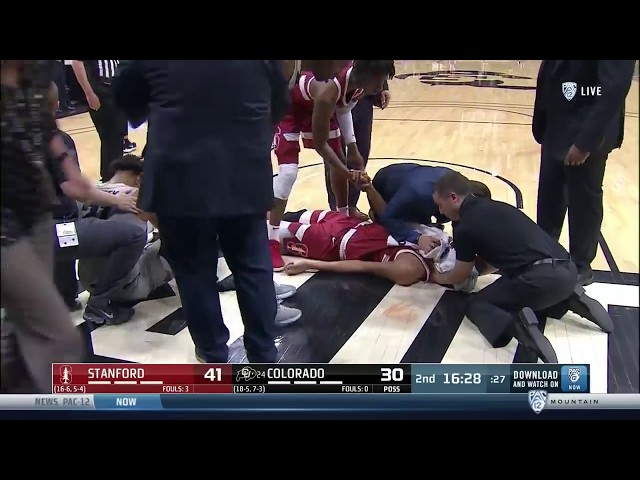 College Basketball Player Suffers Serious Injury