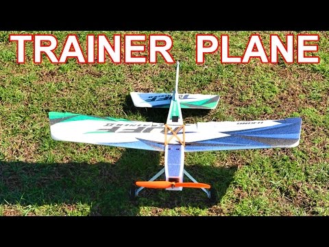 RC Plane for Beginners - HobbyKing Tuff Trainer II RC Plane Maiden Flight - TheRcSaylors - UCYWhRC3xtD_acDIZdr53huA