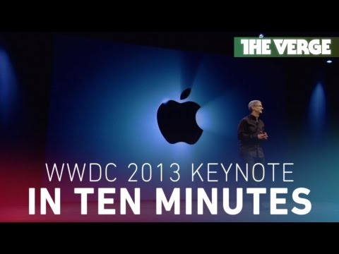 Apple's WWDC 2013 keynote in 10 minutes - UCddiUEpeqJcYeBxX1IVBKvQ