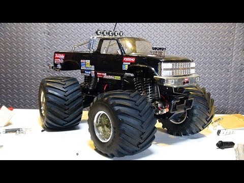 RC ADVENTURES - Vintage Kyosho USA 1, Electric 1/10th Scale Monster Truck 4x4 Repair - UCxcjVHL-2o3D6Q9esu05a1Q