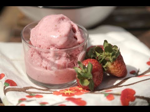 Helado de fresa - Recetas de helado - Recetas de postres fáciles - UCvg_5WAbGznrT5qMZjaXFGA