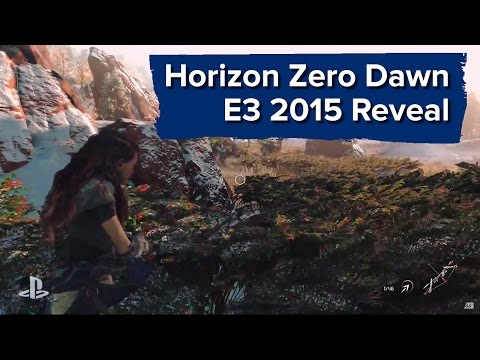 Horizon Zero Dawn Gameplay Reveal - E3 2015 Sony Conference - Robot Dinosaur Hunting - UCciKycgzURdymx-GRSY2_dA