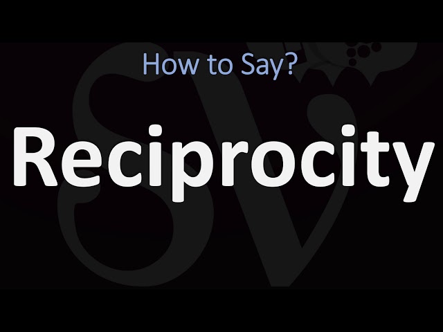 How to Pronounce Reciprocity - StuffSure