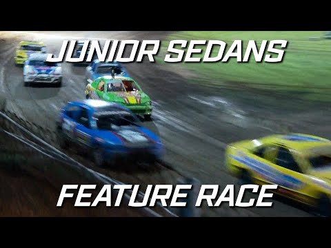 Junior Sedans: A-Main - Grafton Speedway - 28.12.2021 - dirt track racing video image