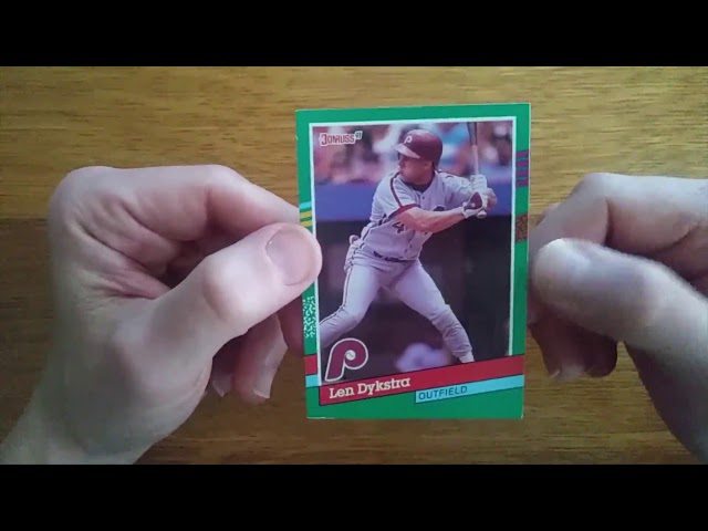 How Much is Len Dykstra’s Baseball Card Worth?