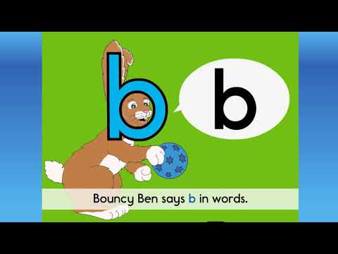 Letterland Phonic Compilation: Alphabet Letter B Stories, Songs, & Writings.