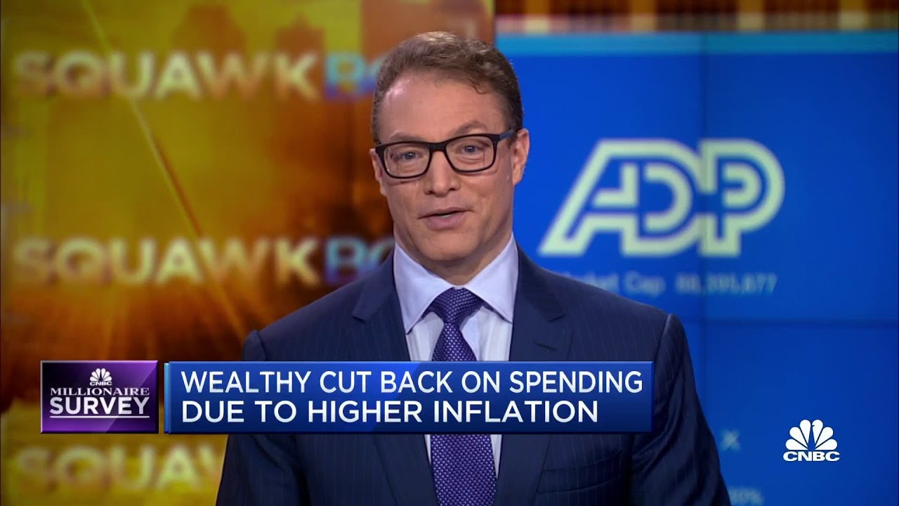 Wealthy cut back on spending due to higher inflation, CNBC survey finds
