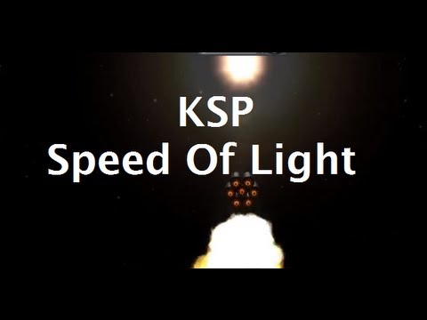 What Does It Take To Reach Lightspeed In Kerbal Space Program? - UCxzC4EngIsMrPmbm6Nxvb-A