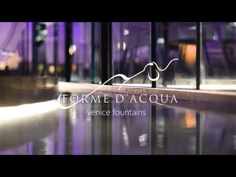 Forme d'Acqua Venice Fountains_Fontane da interno del Ristorante Sushic di Biella