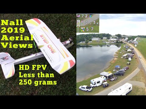 Aerial Views Over Joe Nall 2019 - HD FPV Plane Lighter Than 250 grams - UCQ5lj3yRWyHvN_sDizJz0sg