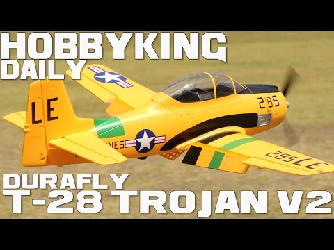 Durafly T-28 Trojan V2 - HobbyKing Daily - UCkNMDHVq-_6aJEh2uRBbRmw