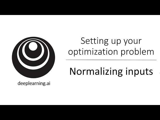 How to Normalize Input for Deep Learning