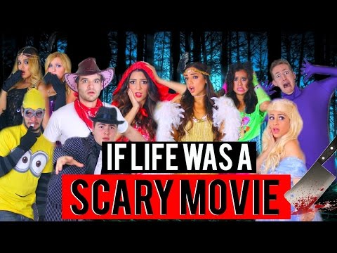 If Life was A Scary Movie! Halloween 2015 | Niki and Gabi - UCuVHOs0H5hvAHGr8O4yIBNQ