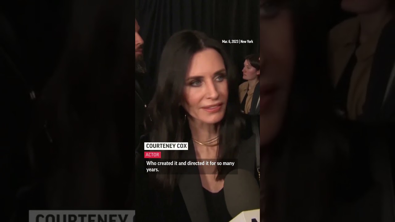 Courteney Cox shares her love for the "Scream" franchise. #shorts
