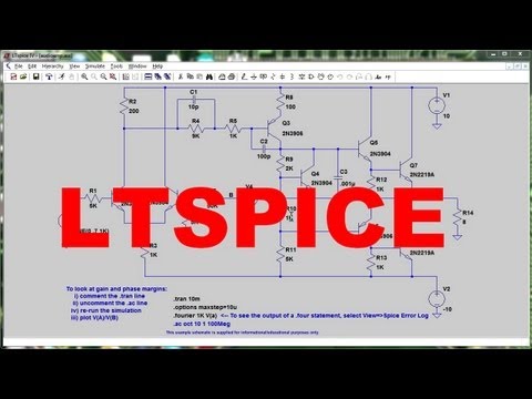 EEVblog #516 - LTSPICE Tutorial - DC Operating Point Analysis - UC2DjFE7Xf11URZqWBigcVOQ