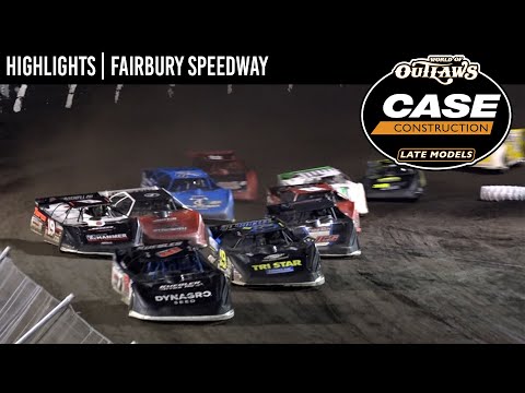 World of Outlaws CASE Late Models | Fairbury Speedway | July 28th | HIGHLIGHTS - dirt track racing video image