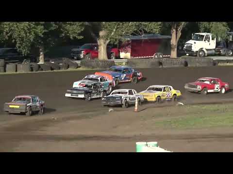 Sportsman &amp; Hobby Stock Heats | Rapid Speedway | 6-11-2021 - dirt track racing video image