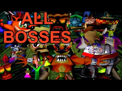 Crash Bandicoot 1, 2 and 3 - ALL Bosses (No Damage) - UC-2wnBgTMRwgwkAkHq4V2rg