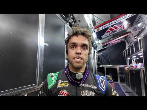 Rico Abreu discusses Wednesday's High Limit victory at Red Cedar Speedway - dirt track racing video image