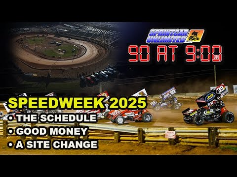 SprintCarUnlimited 90 at 9 for Wednesday, December 4th: PA Speedweek schedule and site change - dirt track racing video image