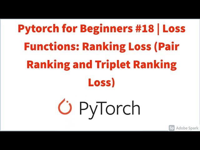 A Pytorch Triplet Loss Example