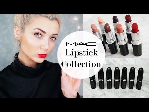 My MAC Lipstick Collection + Swatches - UCBKFH7bU2ebvO68FtuGjyyw