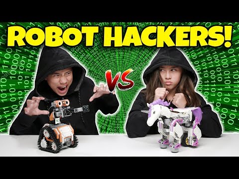 TWIN ROBOT CHALLENGE!! Brother vs Sister JIMU Robot Hacker Challenge! - UCHa-hWHrTt4hqh-WiHry3Lw