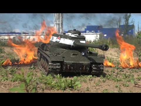 ИС-2 в бою, обзор тяжелого танка, тест орудия! RC Tank Taigen - UCvsV75oPdrYFH7fj-6Mk2wg
