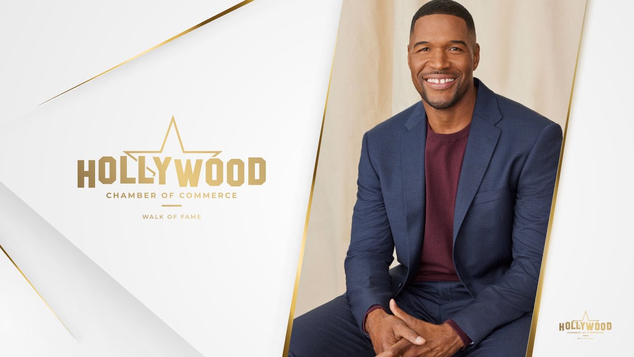 Michael Strahan – Hollywood Walk of Fame Ceremony