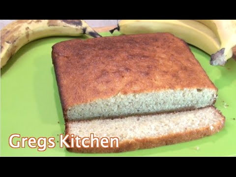 MOIST BANANA CAKE RECIPE - Greg's Kitchen - UCGXHiIMcPZ9IQNwmJOv12dQ