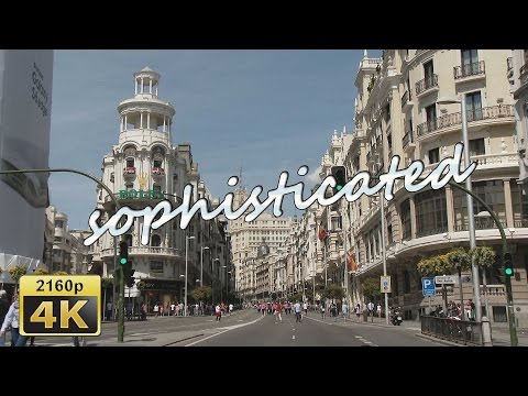 Calle Gran Via and Plaza de Cibeles, Madrid - Spain 4K Travel Channel - UCqv3b5EIRz-ZqBzUeEH7BKQ