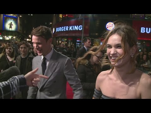 CUTE: Lily James gets flirty with boyfriend Matt Smith at Pride and Prejudice and Zombies premiere - UCXM_e6csB_0LWNLhRqrhAxg