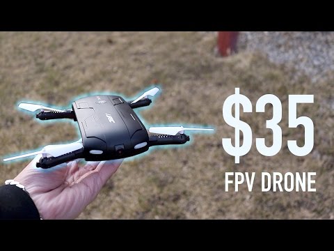 $35 Drone with First Person View FPV! DJI Mavic Clone? Full Review $35 Cheapest - 4K - UCspZF0GE749o4U0upQuHcAQ