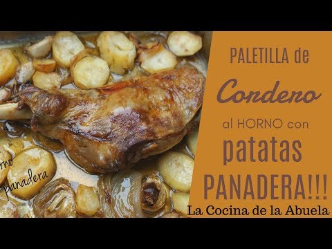 Paletilla de cordero al horno con patatas panadera - UCH73kBoFKJ8-L6KCXWdNr6Q