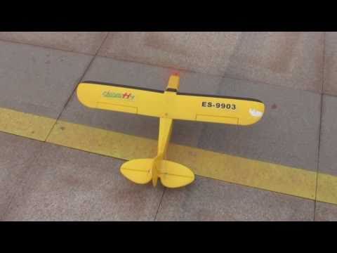 Micro 4Ch J3 Super Cub Flight in 16MPH winds - UCsFctXdFnbeoKpLefdEloEQ