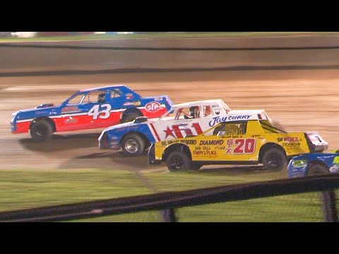 RUSH Stock Car Feature | Eriez Speedway | 8-13-23 - dirt track racing video image