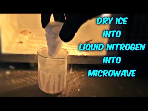 DRY ICE into LIQUID NITROGEN into MICROWAVE - UCe_vXdMrHHseZ_esYUskSBw