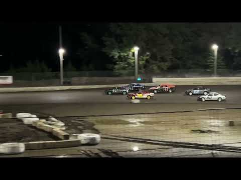 Socker Stocker Feature race 1 (car spins, 1-2) 8-30-2024 at sycamore speedway - dirt track racing video image