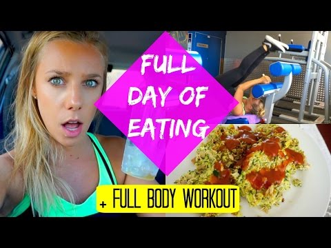 Full Day Of Eating | Full Body Workout + Healthy Tuna Patties - UCAHufvd02viJSRdt3ojdPOg