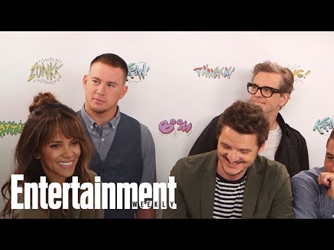 Channing Tatum, Halle Berry, Colin Firth & Cast Talk 'Kingsman' | SDCC 2017 | Entertainment Weekly - UClWCQNaggkMW7SDtS3BkEBg
