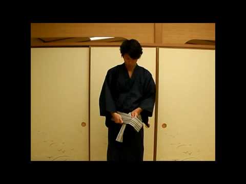 How to wear men yukata / Kaino kuchi - UCn567lCw-QvZ0LaQeEXkZEg