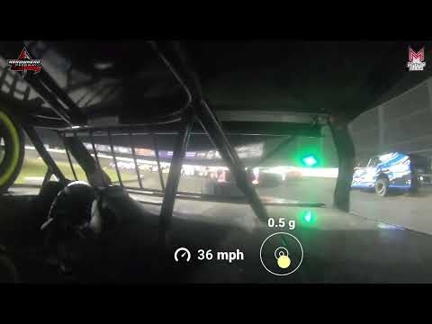 #12 Wyatt O'Neal - USRA B-Mod - 6-23-2023 Arrowhead Speedway - In Car Camera - dirt track racing video image