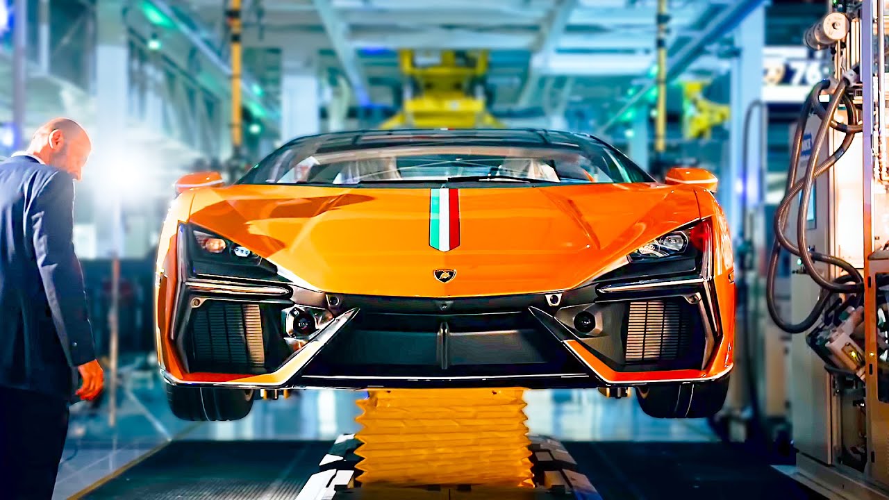Lamborghini Revuelto MANUFACTURING (Aventador successor)