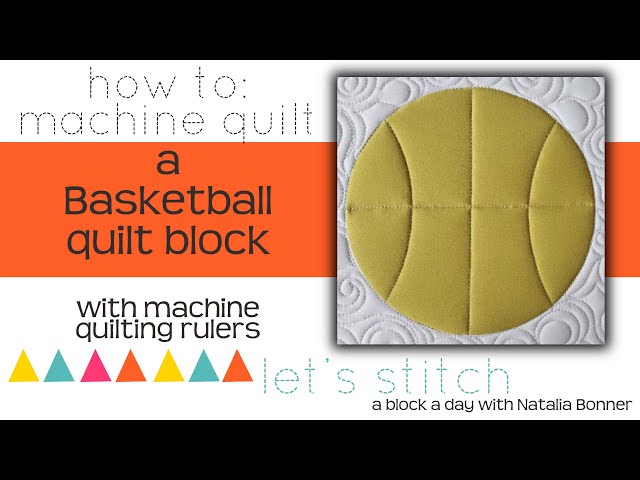 How to Make a Basketball Quilt