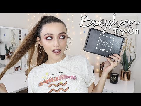 OCTOBER BOXYCHARM UNBOXING | 2019 (Try on- First Impressions) - UC8v4vz_n2rys6Yxpj8LuOBA