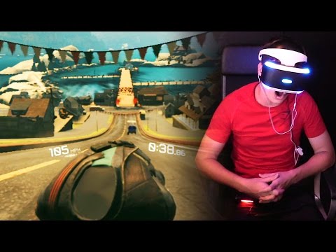 DOWNHILL LUGING IN PLAYSTATION VR! (PS VR Worlds Gameplay) - UC36MGPfPwOWafAXauiV4LdA