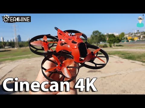 Eachine Cinecan - World's Smallest 4K Drone - Setup, Review & Flight Footage - UCOs-AacDIQvk6oxTfv2LtGA