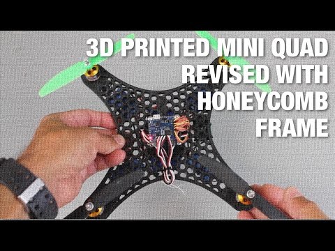 3D Printed Mini Quad w/ Honeycomb Design - UC_LDtFt-RADAdI8zIW_ecbg