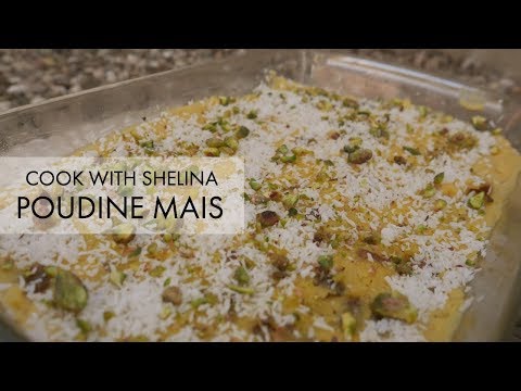 Poudine Mais Mauritian Polenta Cake - Vegan, Gluten Free and Dairy Free