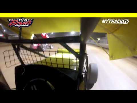 #7E Eric Gunderson - USCS Winged Sprint - 10-22-22 Boyd's Speedway - In-Car Camera - dirt track racing video image